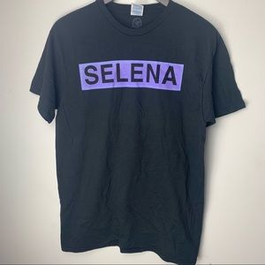 Selena Quintanilla boxed logo t-shirt